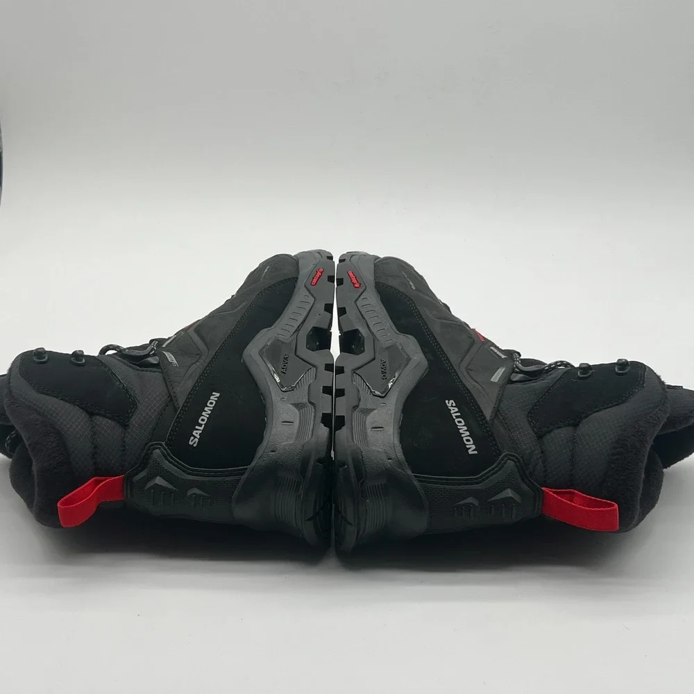 Salomon Quest Winter TS CSWP Waterproof Hiking Boots Mens Size 9.5 Black NIB